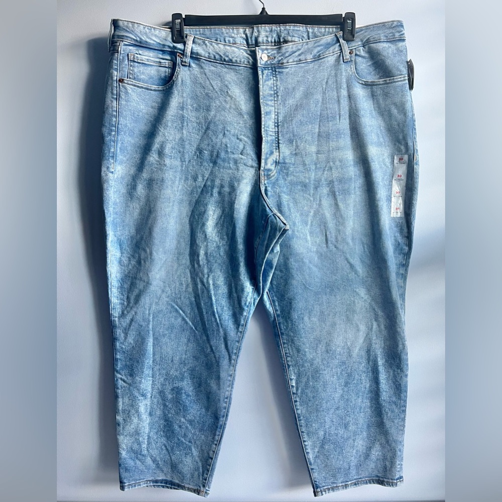 Old Navy Women’s Plus High Rise O.G Straight Ankle Jeans - Size 30